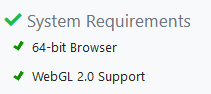 System Requirements Met System Requirements Met